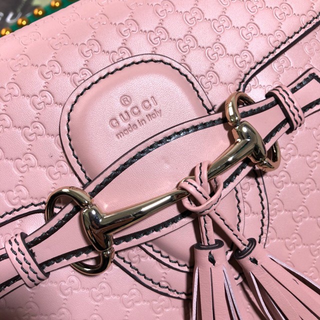 Gucci經典款女包 449635 古馳GUCCI女士雙G紋單肩鏈條包 Gucci斜挎女包  gqy2848